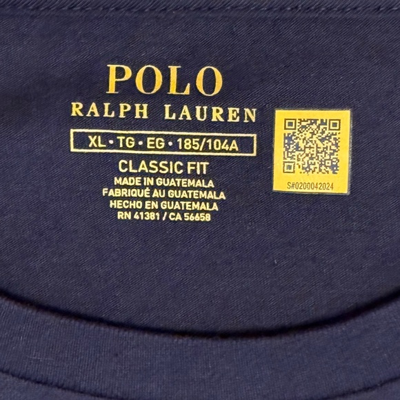 Polo Ralph Lauren Official 2026 Olympic Bear Navy T-Shirt Classic Fit XL - NWT - Picture 2 of 7